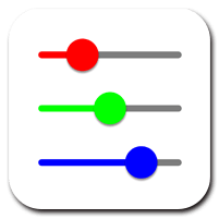 RGB Color Slider Icon