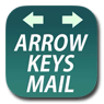 Arrow Keys Mail Keyboard